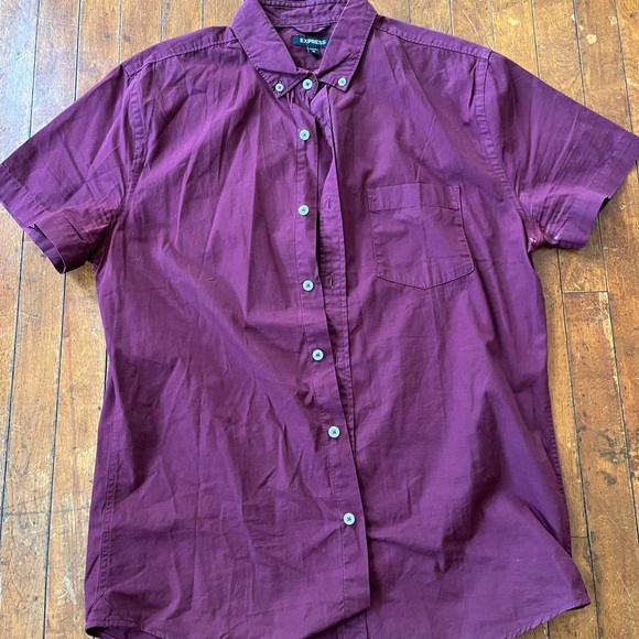 BUNDLE - 2 Men’s Button Down Dress Shirts - Express - Medium - Picture 2 of 5